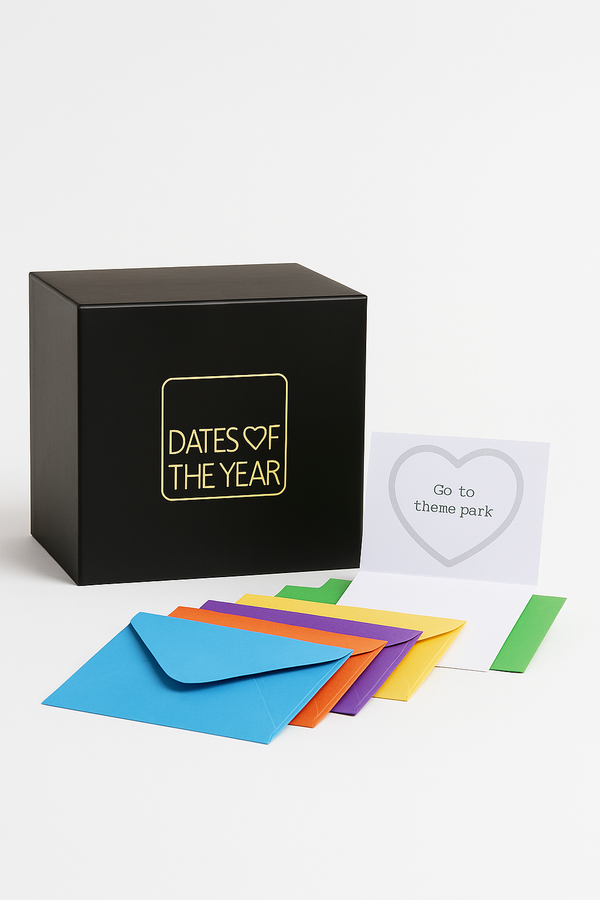 Dates of the Year – 52 Surprise Date Night Idea Cards Gift Box
