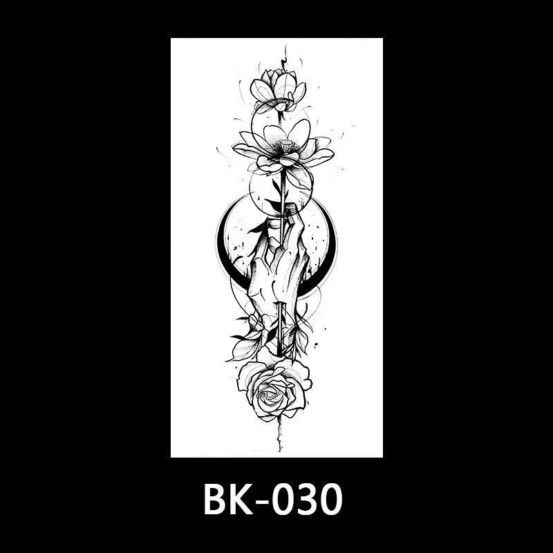 Ink Sketch Blossom Adornments Tattoos-0-StylinArts