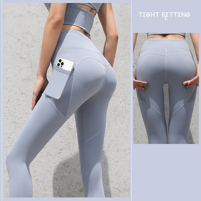 Aurora Sculpt Compression Leggings-Gym Leggings-StylinArts