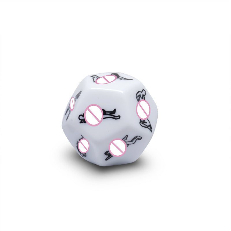 Glow-in-the-Dark Naughty Dice – Couples Game Set for Romantic Fun (4-Pack)-Flirty Fun & Games-StylinArts