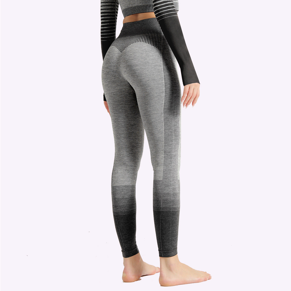 LuminaFlex Seamless High-Waist Yoga Pant-Gym Leggings-StylinArts