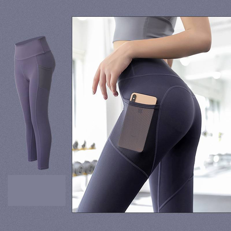 Oceanic Flex High-Waist Quick-Dry Leggings-Gym Leggings-StylinArts