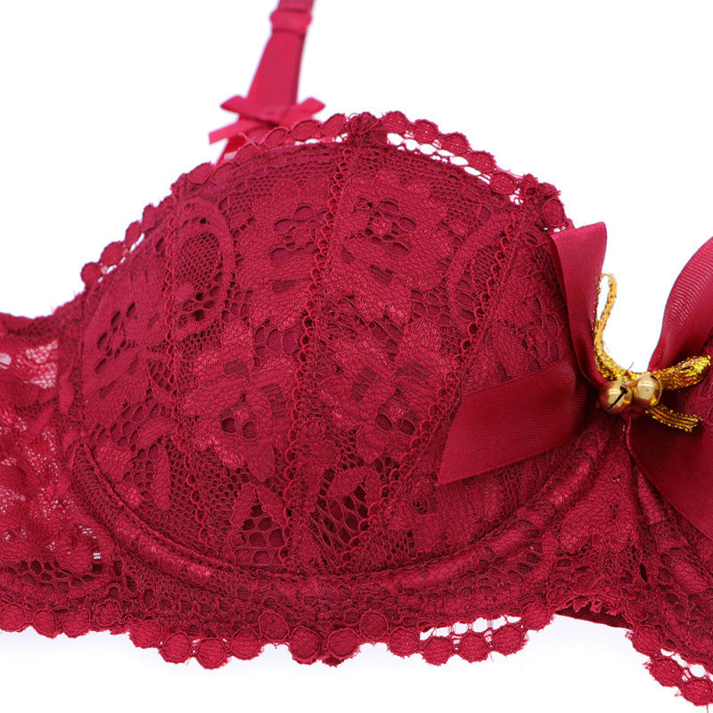 Scarlet Lace Five-Piece Lingerie Set - StylinArts-Basques-StylinArts