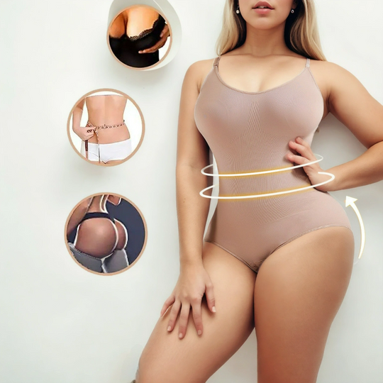 Luxury Sculpted Bodysuit with 3D Hip-Lift & Tummy Control-Full Body Shaper-StylinArts