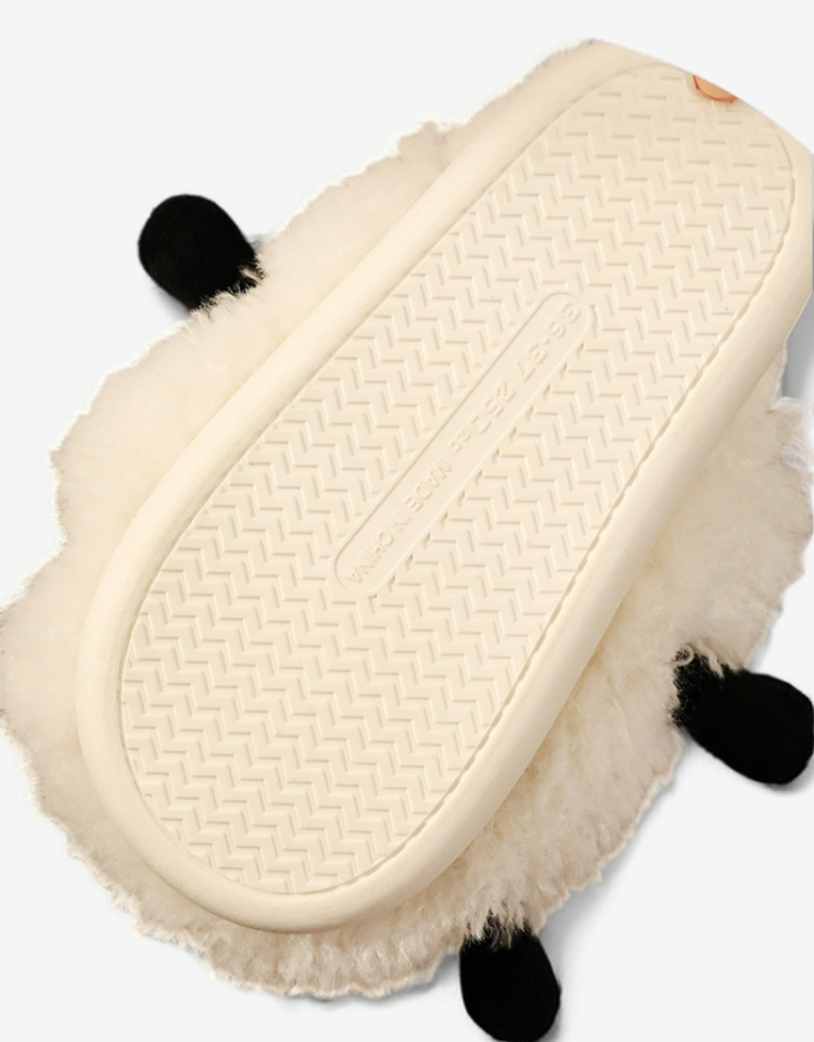 Fleece Friends - Plush Sheep Indoor Slippers