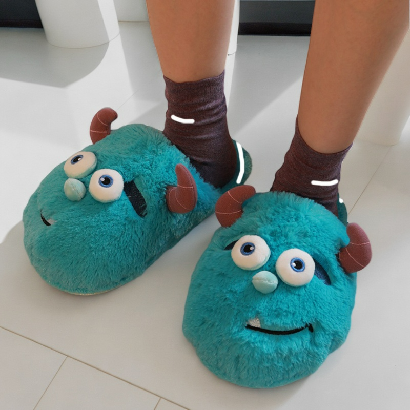 Whimsical Monster Plush Slippers – Cozy Comfort with Playful Charm