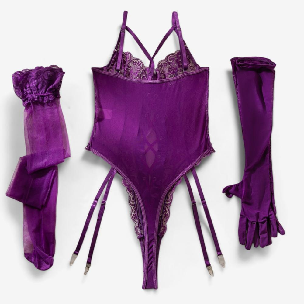 Elysia Lace Longline Bodysuit