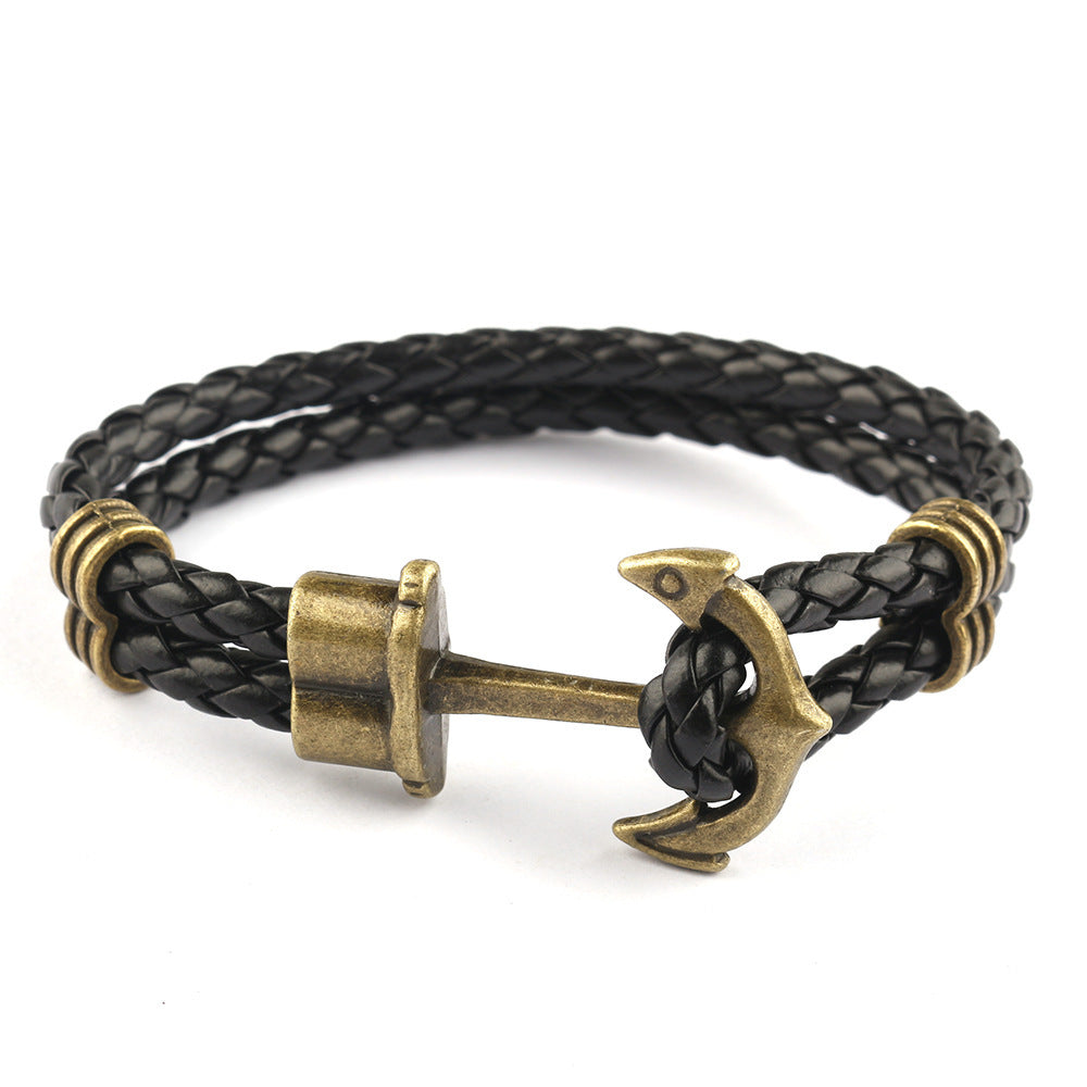 Nordic Anchor Viking Bracelet