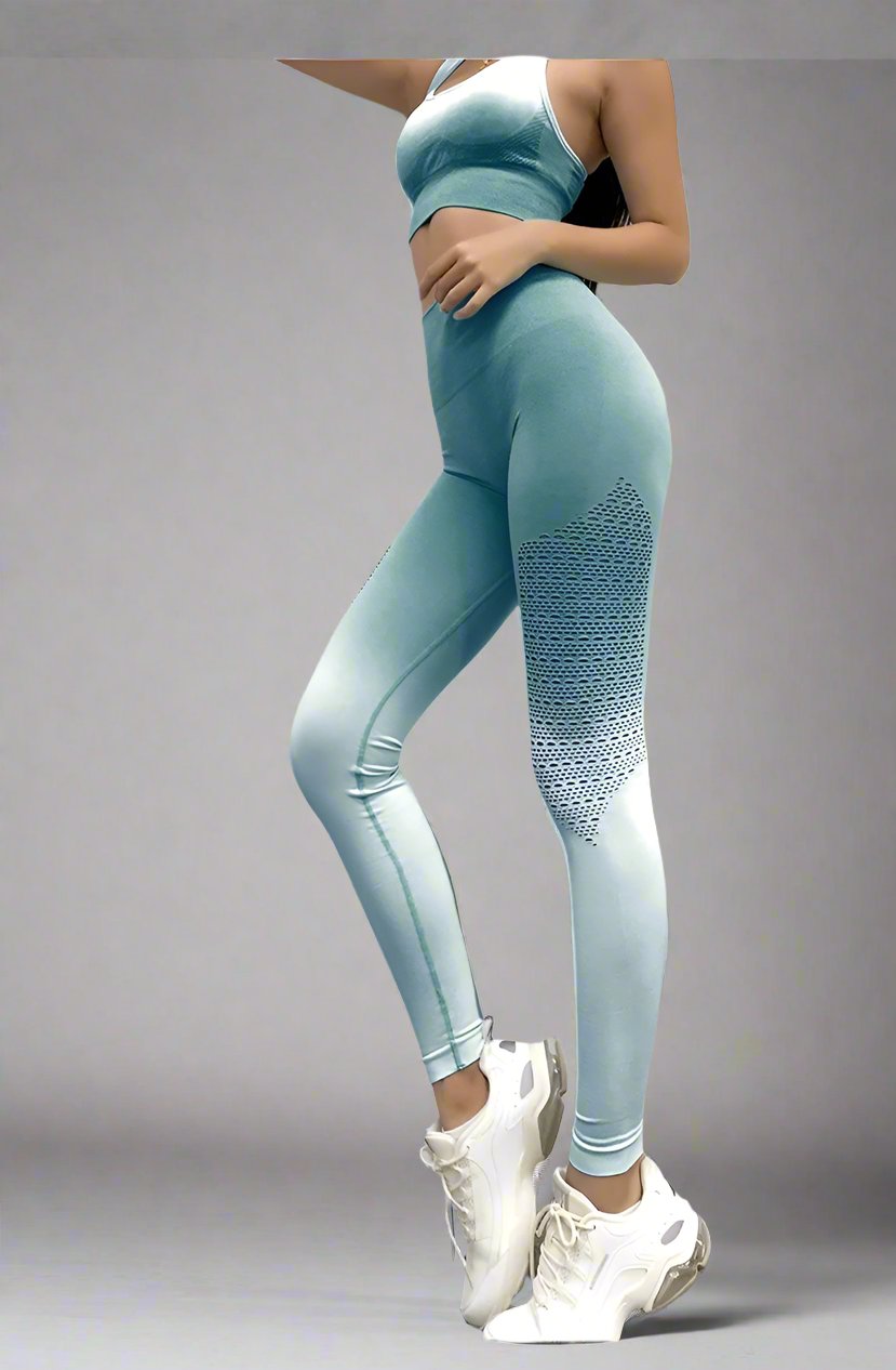 Arctic Breeze Quick-Dry Leggings-Gym Leggings-StylinArts