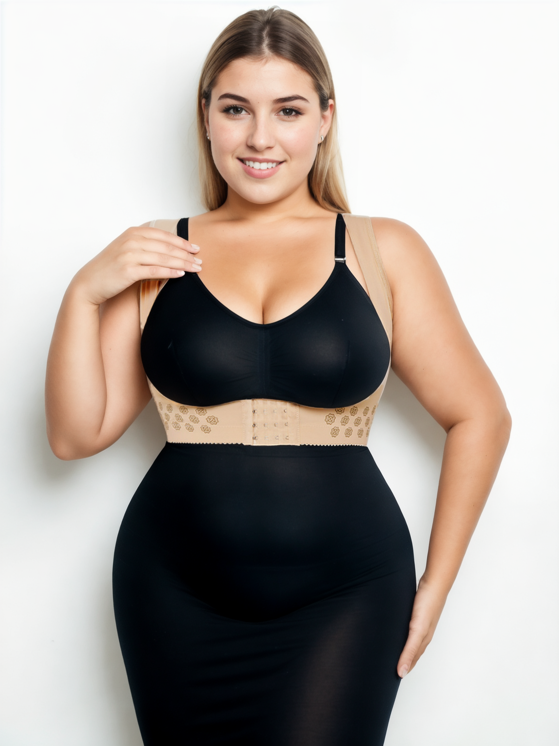 Contour Luxe Adjustable Compression Bra Top – Sculpt, Smooth & Empower