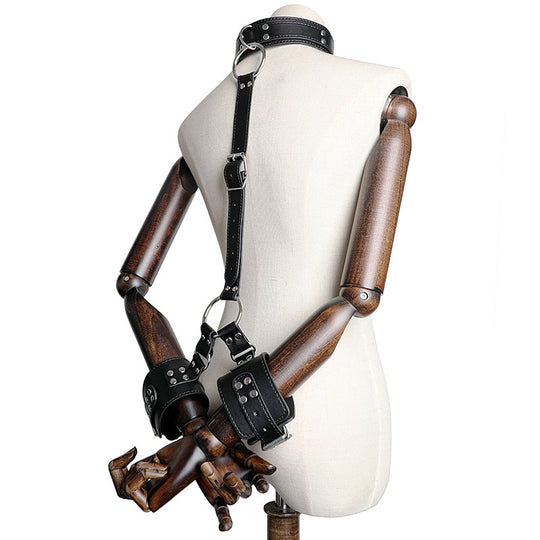 Dominant Restraint Back Handcuffs-Suspender Belts-StylinArts