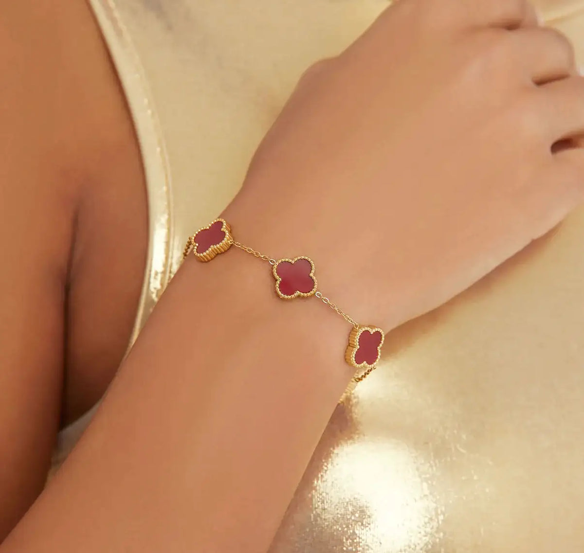 Versatile Clover Bracelet-Fashion Bracelets & Bangles-StylinArts