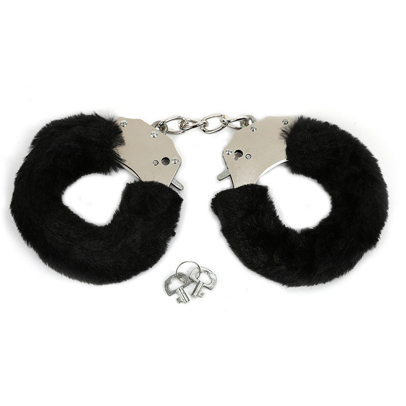 Plush Foreplay Handcuffs-Suspender Belts-StylinArts