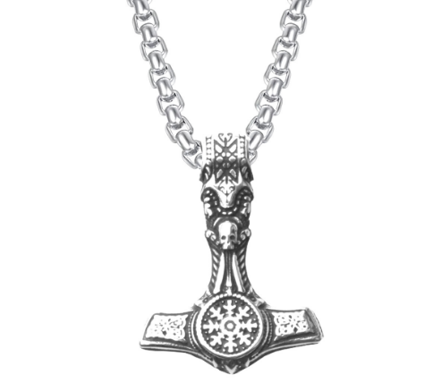 Viking Pendant Necklace - StylinArt