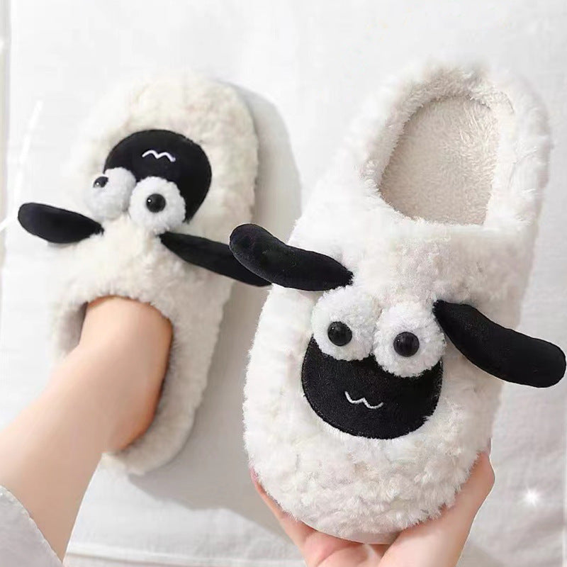 Whimsy Woollies - 3D Sheep Suede Slippers