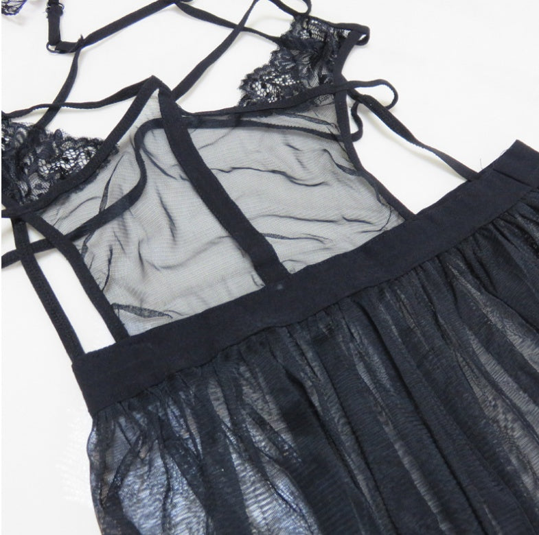 StylinArts Exquisite Lace Erotic Lingerie Dress