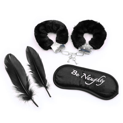 Sensual Furry Fantasy Set – Plush Three-Piece Playful Accessory