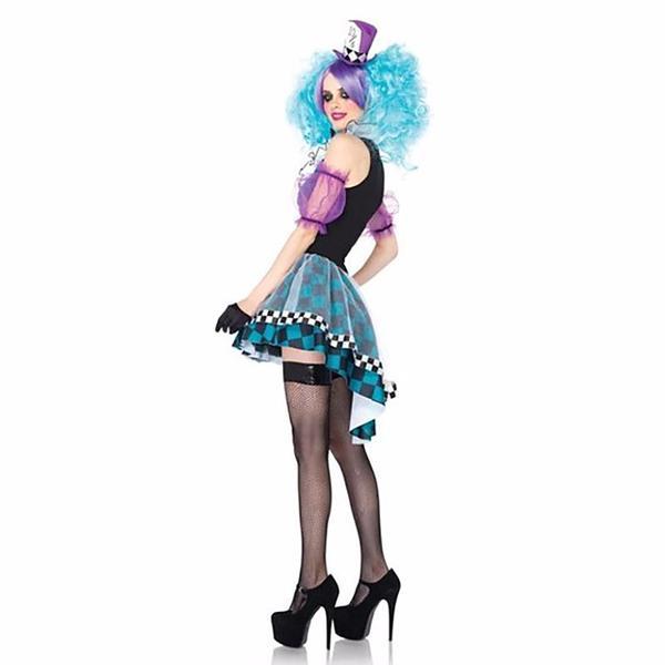 Whimsical Mad Hatter Costume - Colorful Wonderland Outfit-Intimate Roleplay Outfits-StylinArts