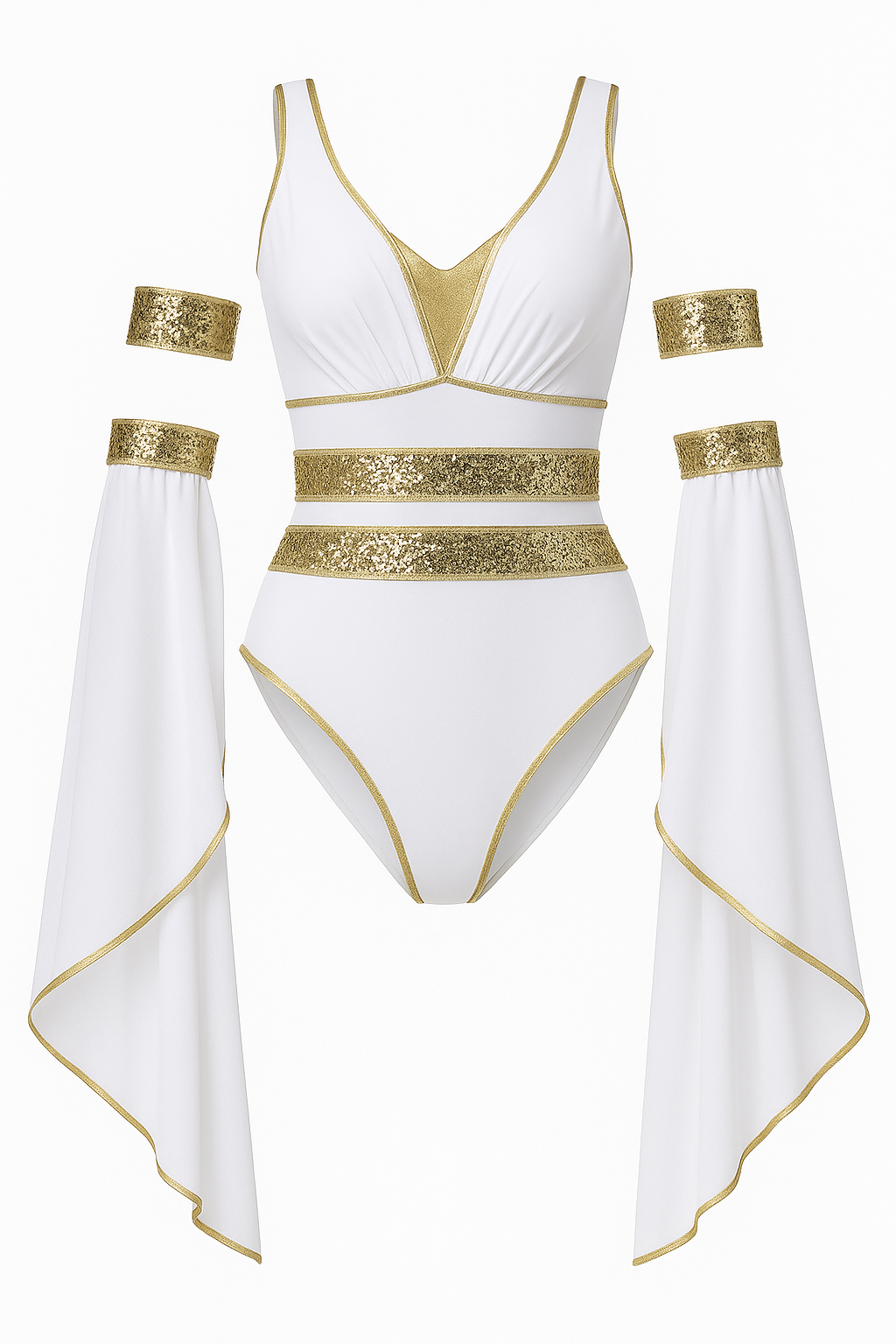 Goddess Cleopatra Role-Play Costume – Seductive Egyptian Fantasy Set-Intimate Roleplay Outfits-StylinArts