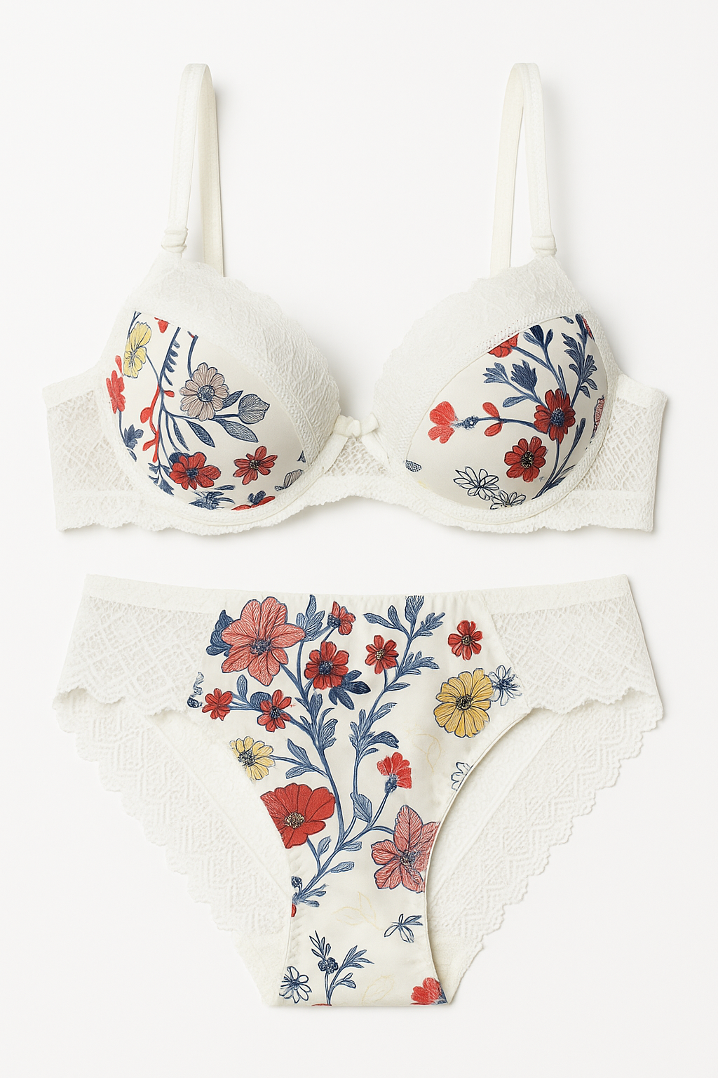 Liora Floral Lace Lingerie Set