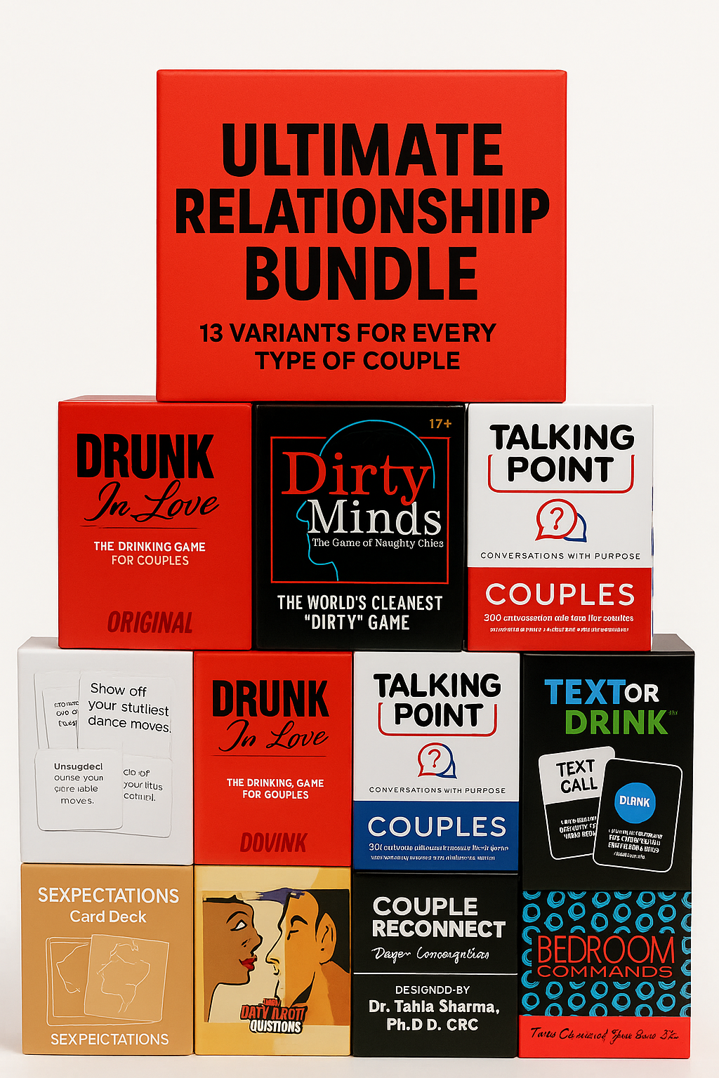 Ultimate Relationship Card Game Bundle – 13 Variants for Every Type of Couple