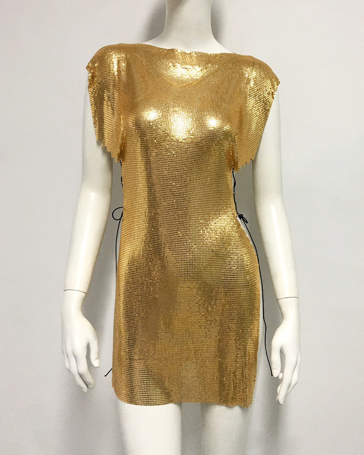 Metallic Sequin Sensation: Spring/Summer Bandage Dress-A Line Dress-StylinArts