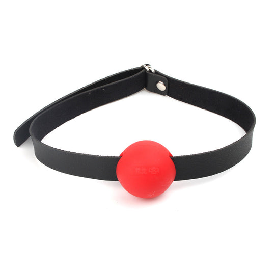 Napa Leather Bondage Ball Gag-Suspender Belts-StylinArts