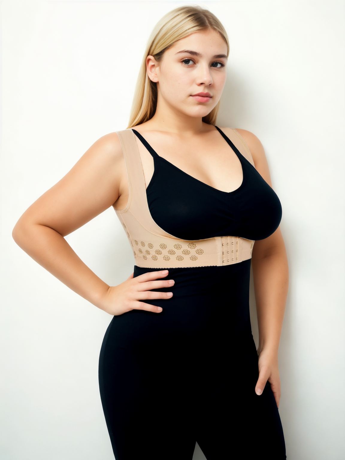 Contour Luxe Adjustable Compression Bra Top – Sculpt, Smooth & Empower