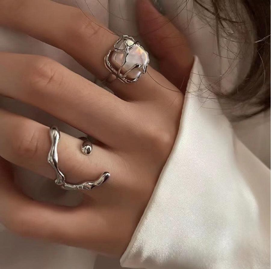 Boho Ring Set-Fashion Rings-StylinArts