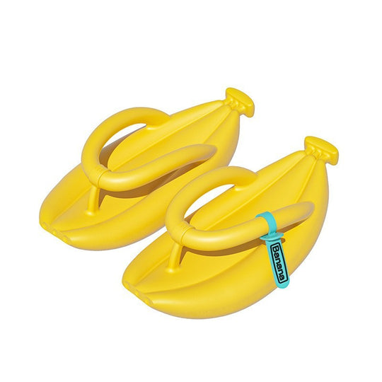 Banana Bliss Indoor Slippers - Playful Comfort Redefined-Luxury Indoor Slippers-StylinArts