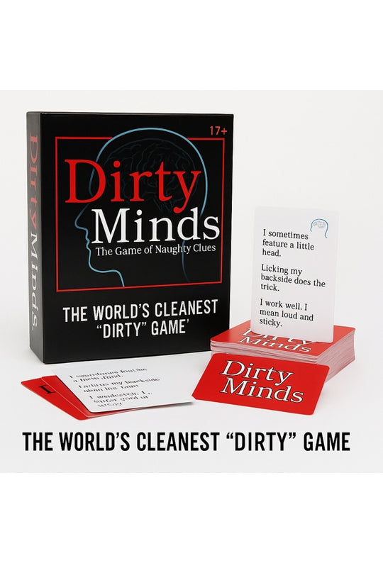 Dirty Minds – The Cleanest Naughty Card Game for Adults-Flirty Fun & Games-StylinArts