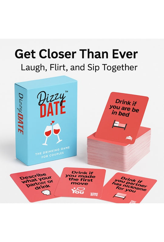 Dizzy Date – The Drinking Game That Flirts Back-Flirty Fun & Games-StylinArts