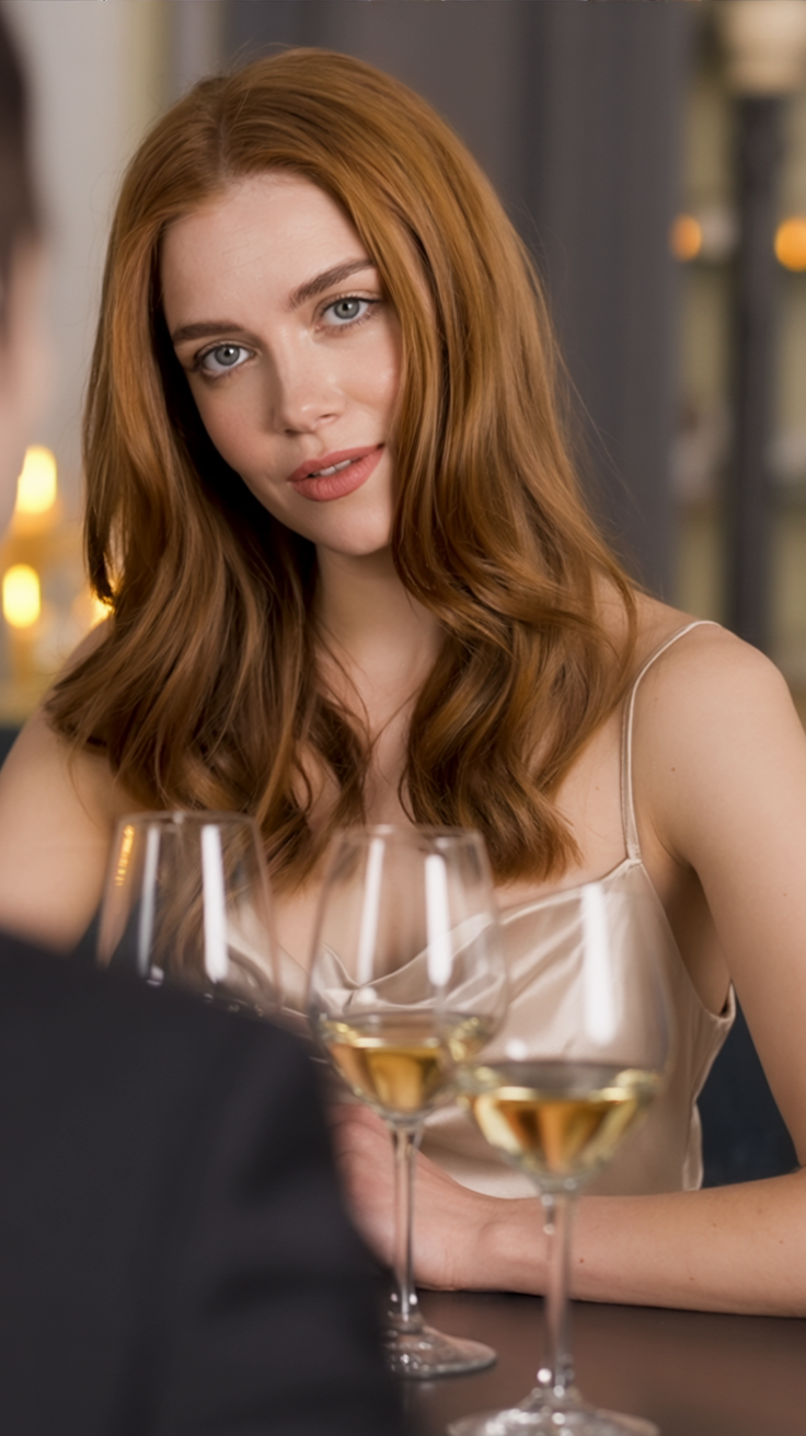 Sensual red lace bra close-up with candleligh