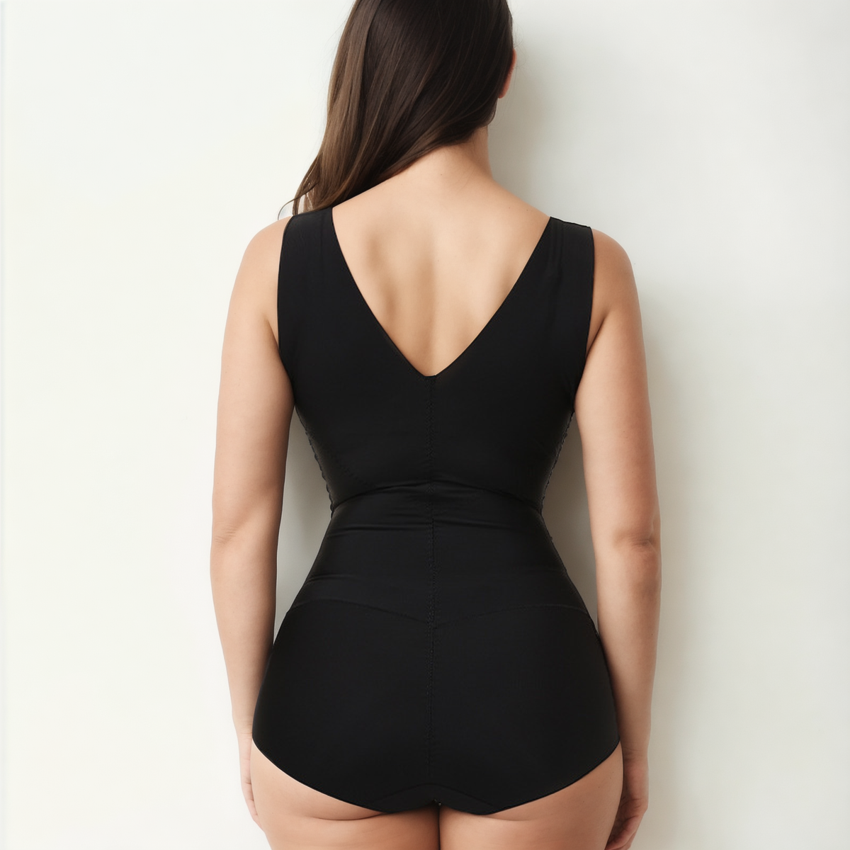 Elegance Sculpt Open-Bust Bodysuit – Tailored Shaping with All-Day Comfort