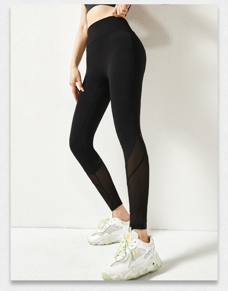 Sapphire Elite Performance Leggings-Gym Leggings-StylinArts