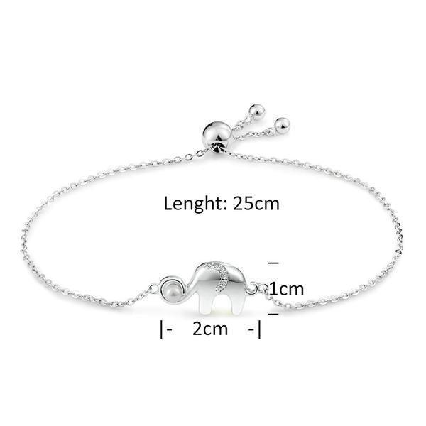Elegant Elephant Bracelet-Fashion Bracelets & Bangles-StylinArts