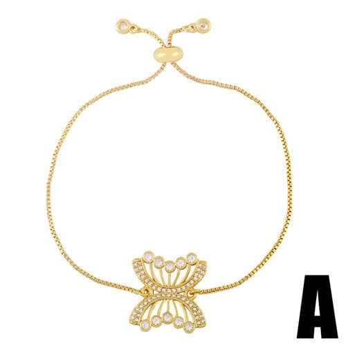 Butterfly Minimalist 18K Gold Bracelet-Fashion Bracelets & Bangles-StylinArts