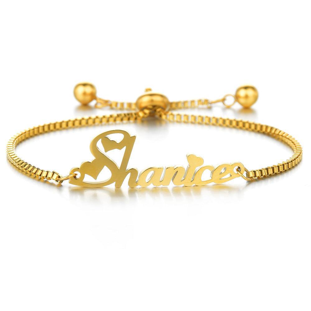 Fashionable And Personalized Stainless Steel Customized Bracelet-Fashion Bracelets & Bangles-StylinArts