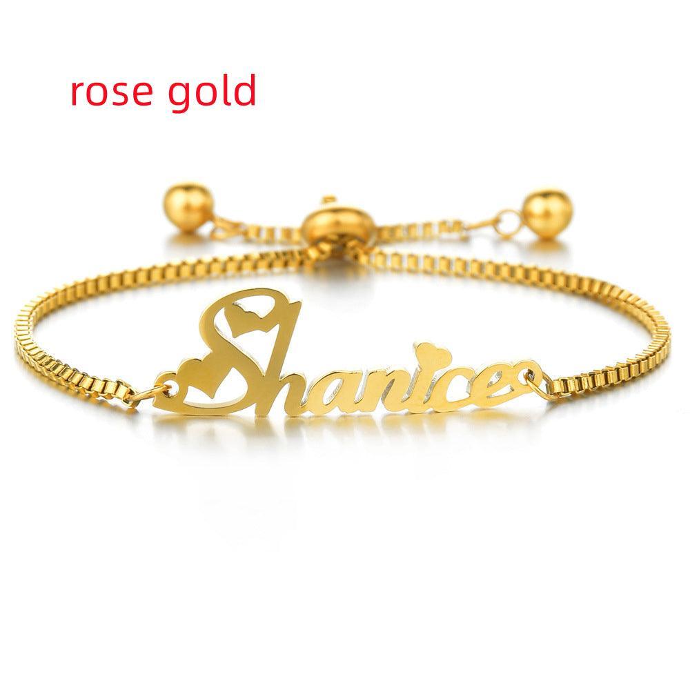 Fashionable And Personalized Stainless Steel Customized Bracelet-Fashion Bracelets & Bangles-StylinArts