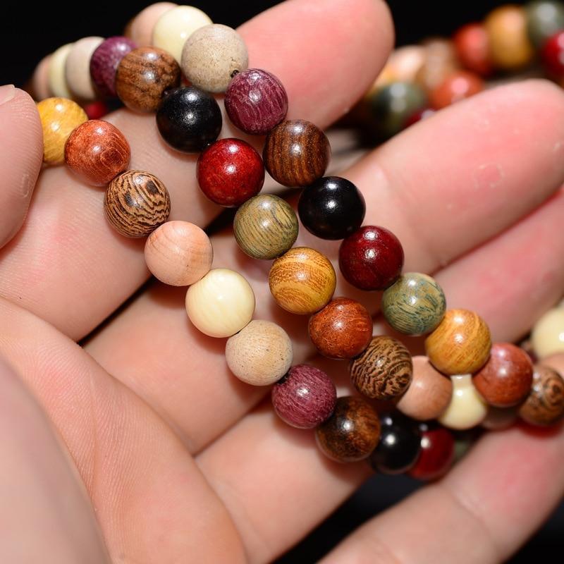 Sandalwood Mala Bracelet-Fashion Bracelets & Bangles-StylinArts