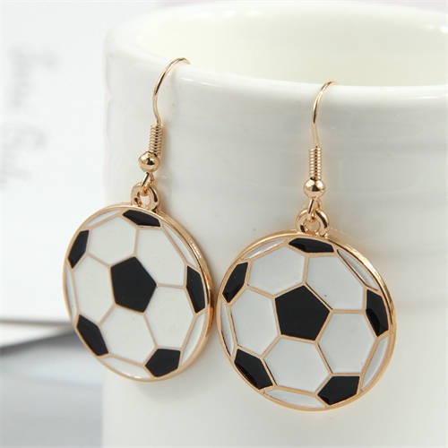 Soccer Chic Earrings-Fashion Earrings-StylinArts