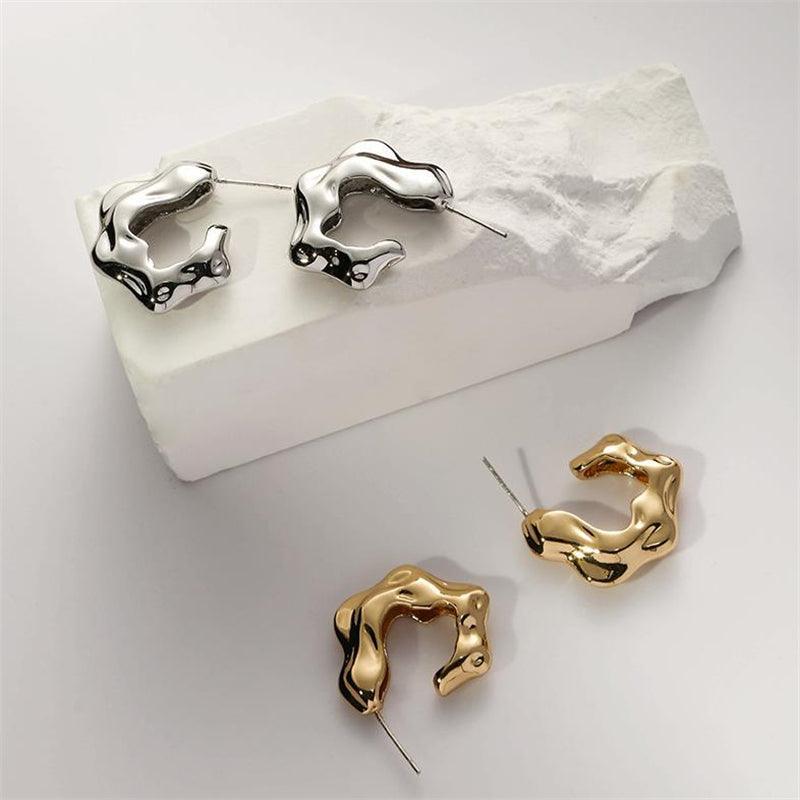Simply Copper Type Earrings-Fashion Earrings-StylinArts