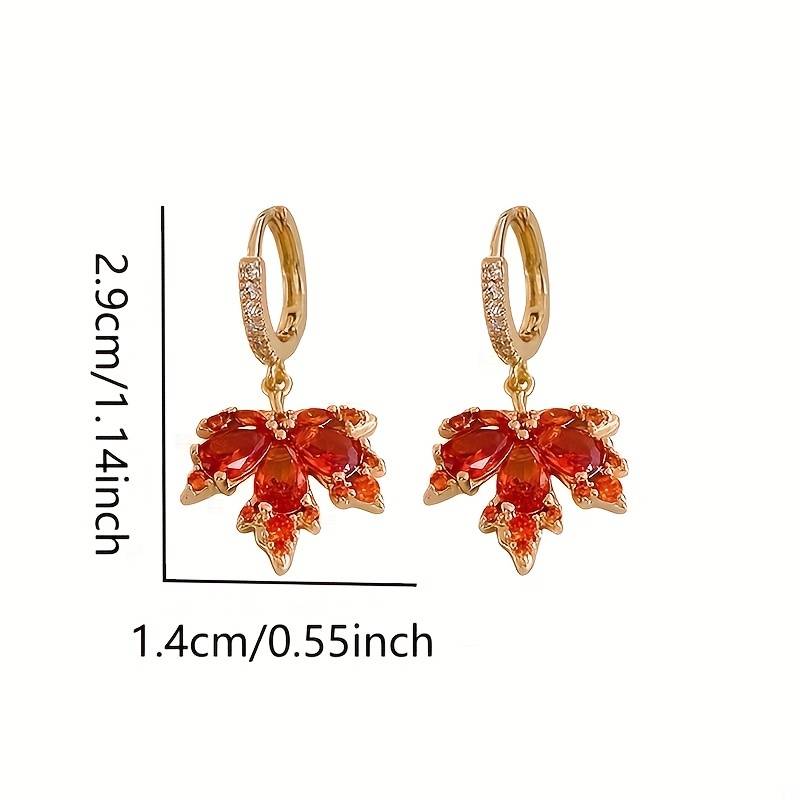 Maple Leaf Earrings-Fashion Earrings-StylinArts