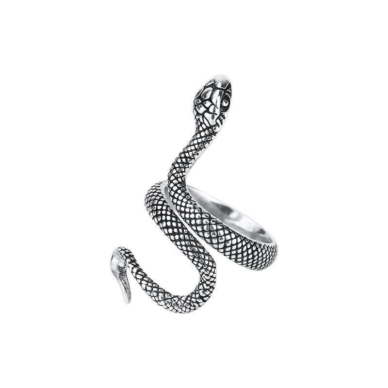 Snake Design Ring-Fashion Rings-StylinArts