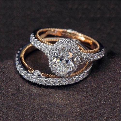 Elegant April Diamond Birthstone Ring-Fashion Rings-StylinArts