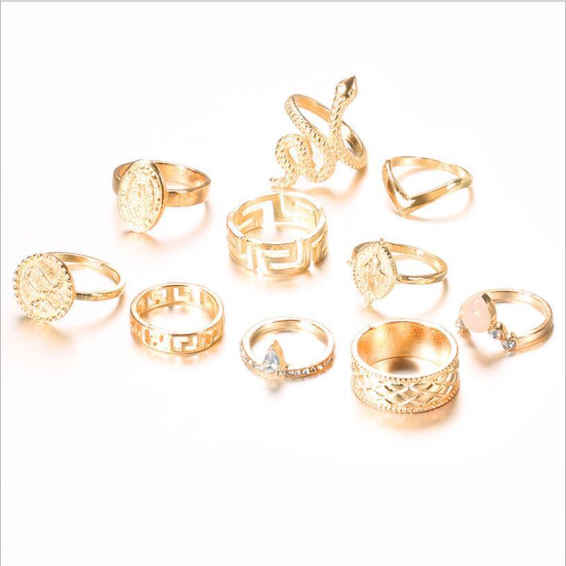 Snake Charmer Ring-Fashion Rings-StylinArts