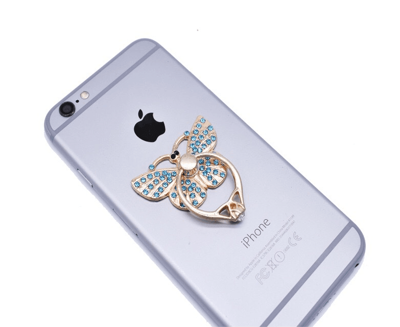 Butterfly Cell Phone Ring Holder-Fashion Rings-StylinArts