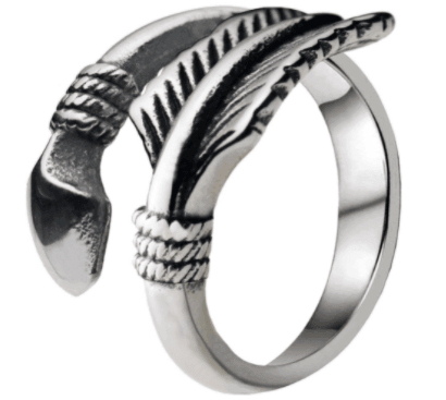Arrow Silver Ring-Fashion Rings-StylinArts