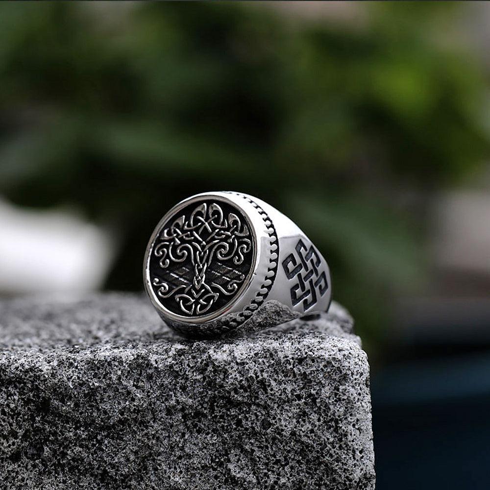 Vintage Nordic Ring-Fashion Rings-StylinArts