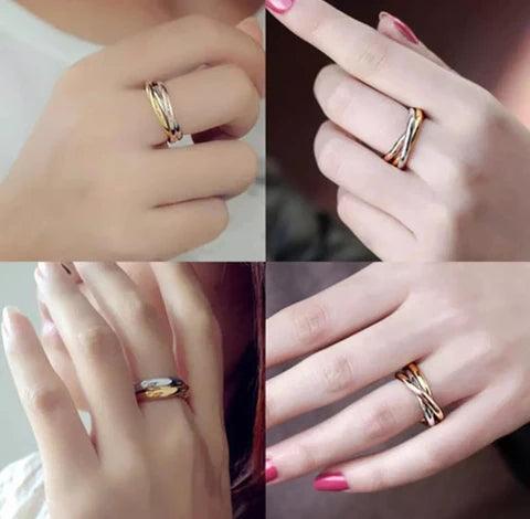 The Trinity Ring-Fashion Rings-StylinArts